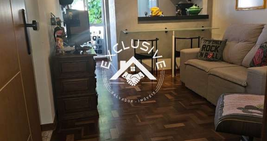 Quarto e sala à venda em Salvador-BA, na Pituba: 1 quarto, 1 sala, 2 banheiros, 1 vaga, 40 m² de área. Confira!