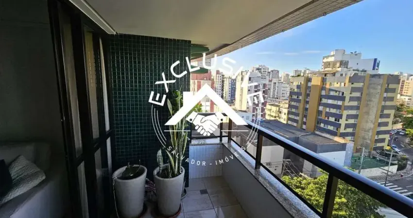 Imperdível: apartamento de 3 quartos com suíte e 2 vagas na pituba, salvador-ba!