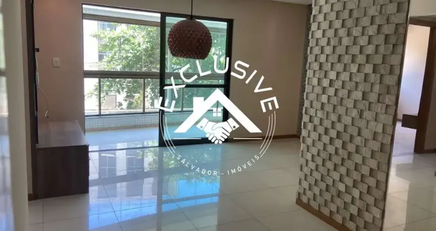 Apartamento de 2 quartos na pituba, salvador-ba: 2 suites, 2 salas, 1 vaga, 74m² de área. venha conferir!
