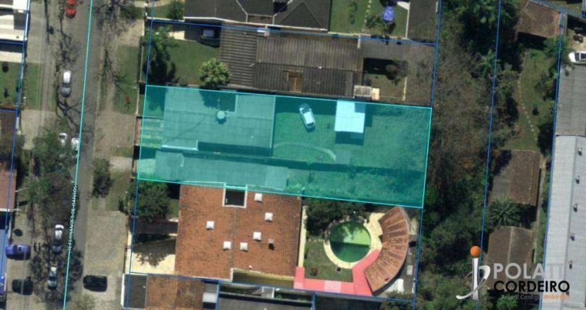 Terreno à venda, 825 m² por R$ 1.900.000,00 - Hugo Lange - Curitiba/PR