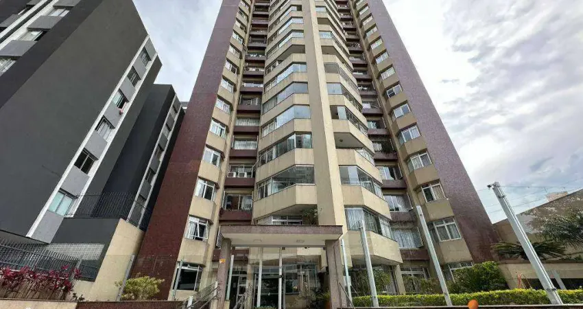 Apartamento com 4 dormitórios à venda, 188 m² por r$ 1.420.000,00 - cabral - curitiba/pr