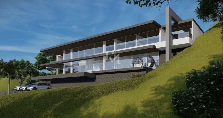 Casa 5 Dormitórios (4 Suítes) -  Cacupé, Florianópolis/SC