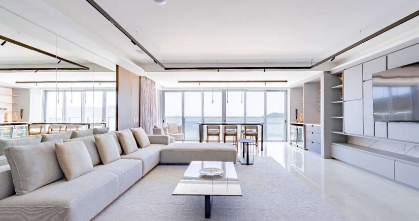 Apartamento 4 Suítes Mobiliado e Decorado, Frente para o Mar - Balneário Camboriú /SC