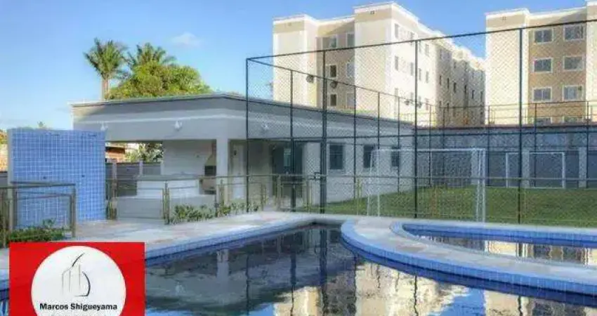 Apartamento para Venda em Camaçari, Boa União (Abrantes), 2 dormitórios, 1 banheiro, 1 vaga