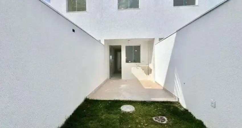Casa nova a venda com 2 suítes e 2 vagas - Bairro Santa Branca