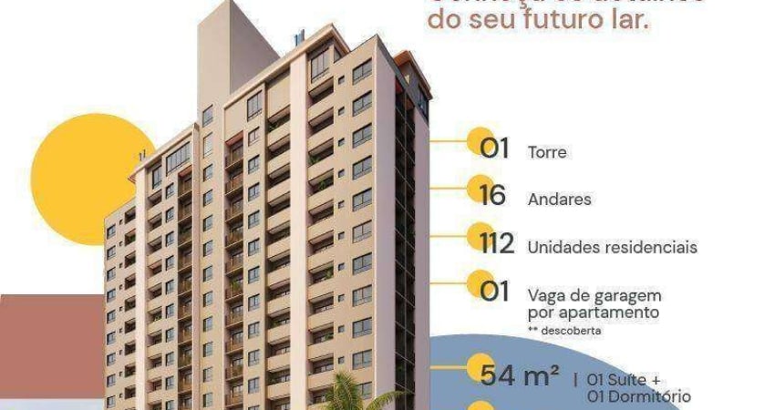 Apartamento com 2 dormitórios à venda, 50 m² por R$ 460.000,00 - Dom Bosco - Itajaí/SC