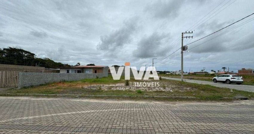 Terreno à venda, 544 m² por R$ 475.000,00 - Nova Barra Velha - Barra Velha/SC