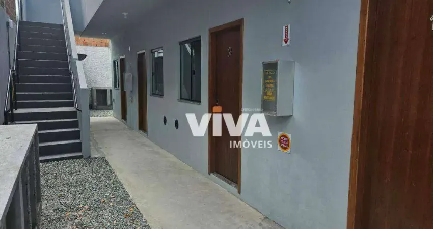 Kitnet com 1 dormitório para alugar, 18 m² por R$ 1.300,00/mês - Santa Regina - Itajaí/SC