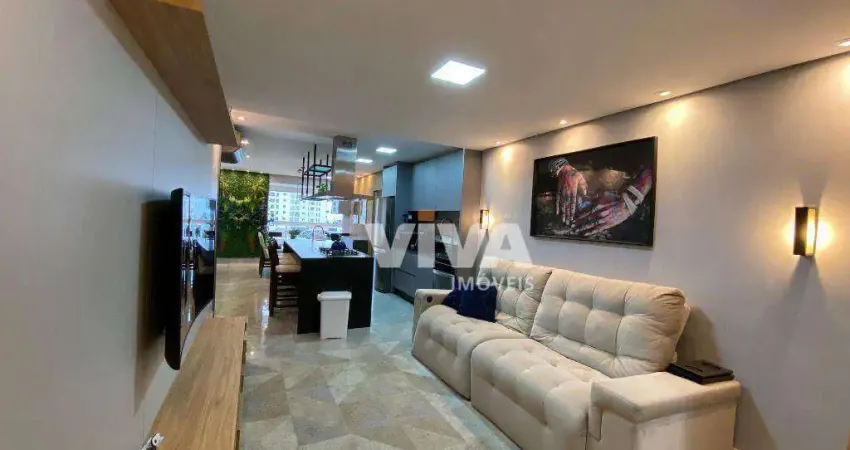 Apartamento com 3 dormitórios para alugar, 113 m² por R$ 14.650,00/mês - Praia Brava - Itajaí/SC
