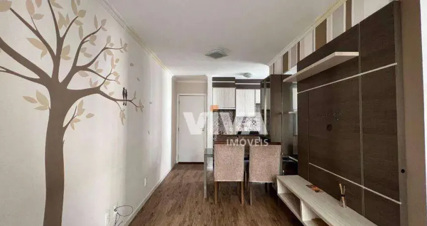 Apartamento com 2 dormitórios à venda, 46 m² por r$ 310.000,00 - murta - itajaí/sc