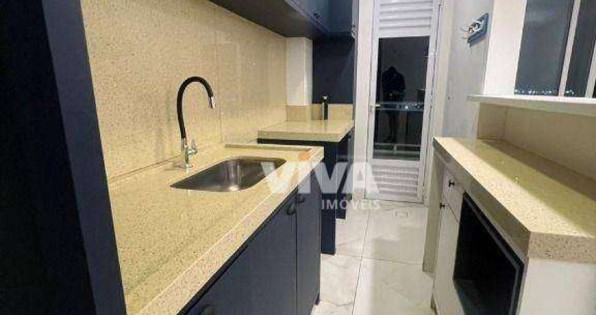 Apartamento com 2 dormitórios à venda, 59 m² por R$ 550.000 - Cordeiros - Itajaí/SC