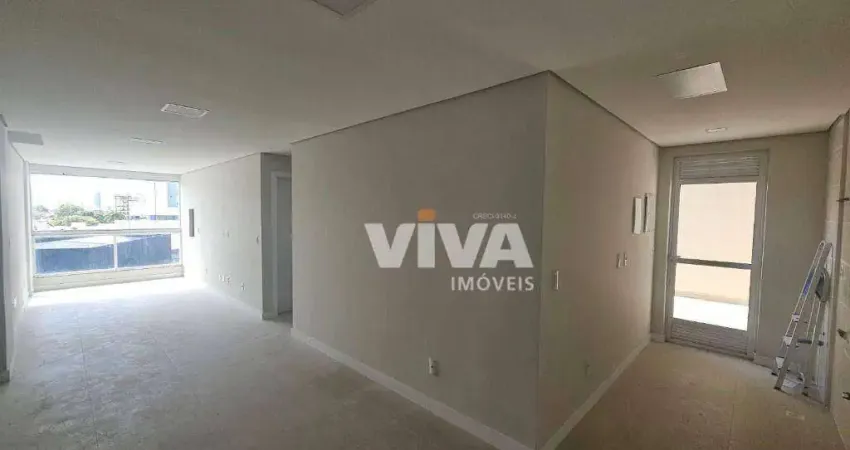 Apartamento com 2 dormitórios, 100 m² - venda por r$ 740.000 ou aluguel por r$ 3.727/mês - fiúza lima - itajaí/sc