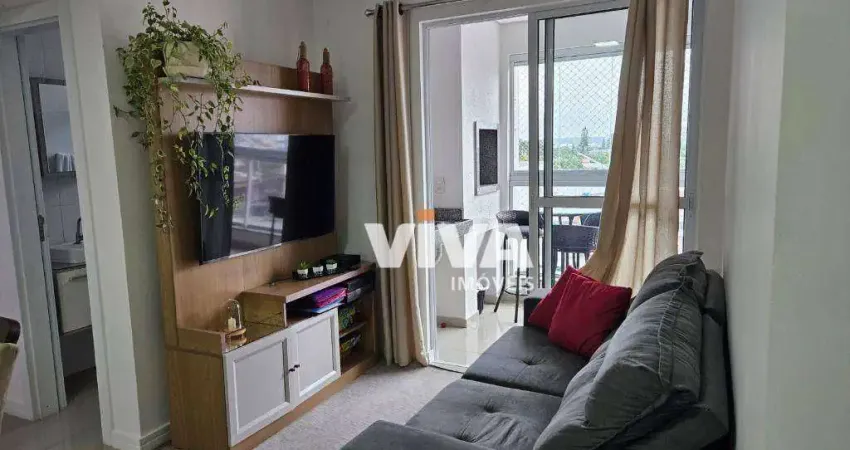 Apartamento com 2 dormitórios para alugar, 64 m² por r$ 4.340,00/mês - ressacada - itajaí/sc