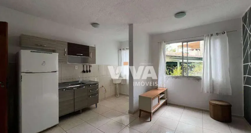 Apartamento com 1 dormitório à venda, 33 m² por r$ 265.000,00 - espinheiros - itajaí/sc