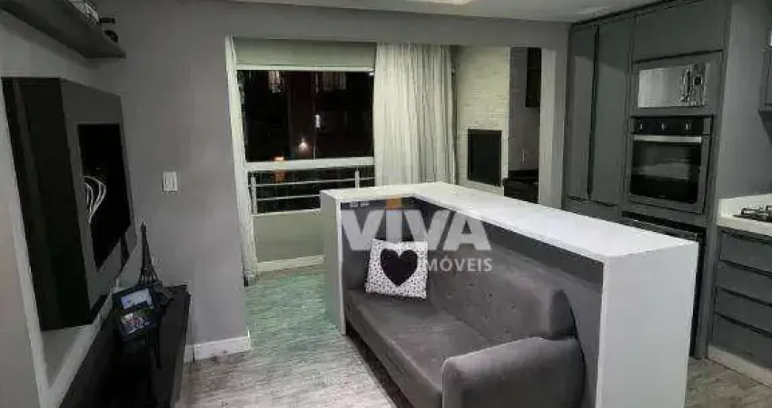 Apartamento com 2 dormitórios à venda, 52 m² por r$ 400.000 - espinheiros - itajaí/sc