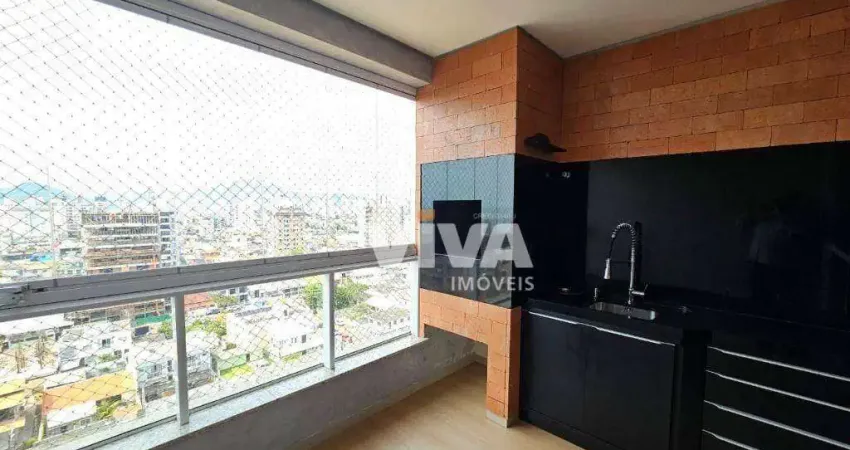 Apartamento com 2 dormitórios para alugar, 9057 m² por r$ 5.430/mês - centro - navegantes/sc