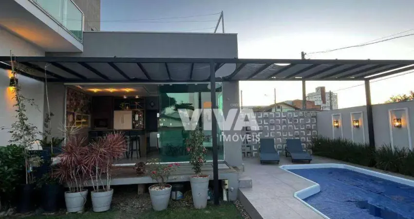 Casa com 3 dormitórios, 200 m² - venda por r$ 2.200.000,00 ou aluguel por r$ 8.900,00/mês - centro - navegantes/sc
