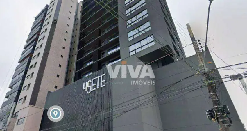 Apartamento com 1 dormitório para alugar, 40 m² por r$ 4.170,00/mês - centro - itajaí/sc