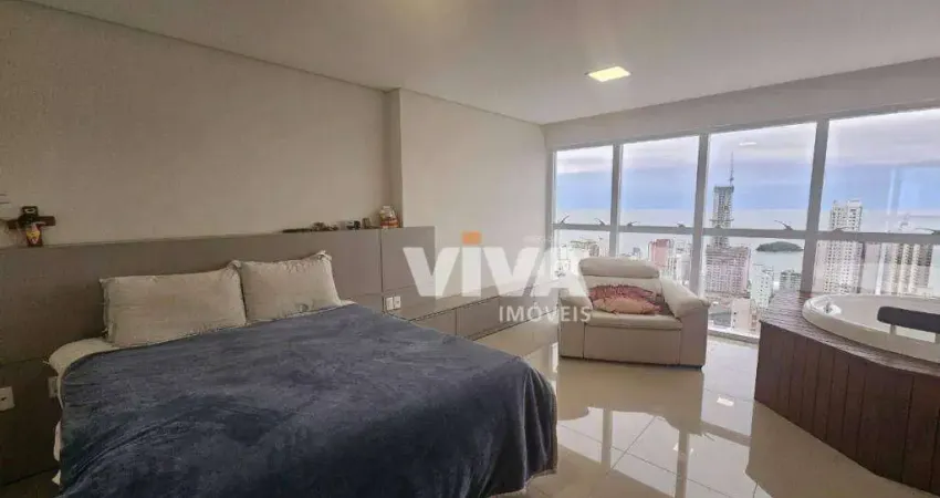 Apartamento com 4 dormitórios, 277 m² - venda por r$ 10.000.000 ou aluguel por r$ 27.125/mês - centro - balneário camboriú/sc