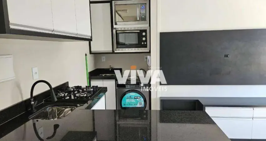 Apartamento com 1 dormitório para alugar, 30 m² por r$ 3.140,00/mês - centro - itajaí/sc