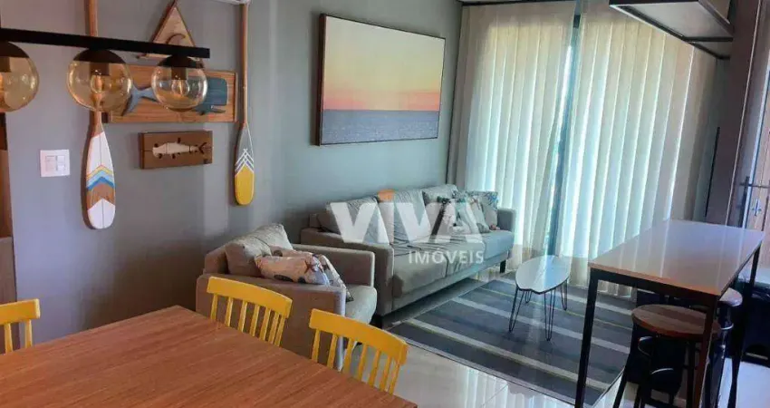 Apartamento com 3 dormitórios para alugar, 83 m² por r$ 8.915/mês - balneário santa clara - itajaí/sc