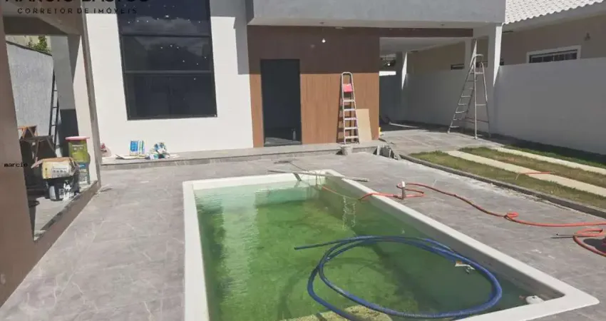 Casa para Venda em Araruama, Vila Capri, 3 dormitórios, 2 suítes, 4 banheiros