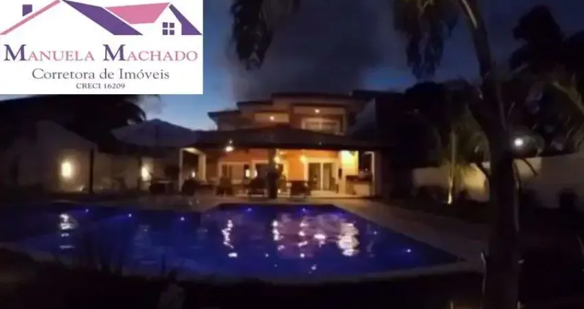 Casa em condomínio fechado com 5 quartos à venda na Avenida Humaitá, Guarajuba, Camaçari