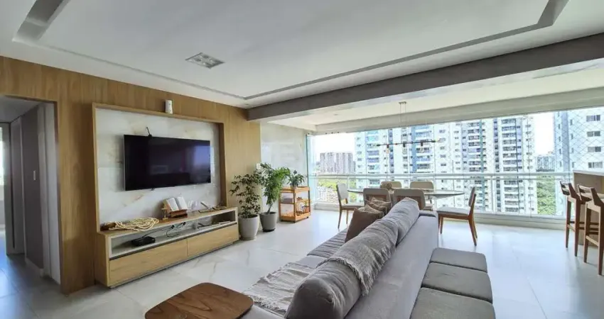 Apartamento Mobiliado para Venda em Salvador, Patamares, 3 dormitórios, 3 suítes, 5 banheiros, 2 vagas