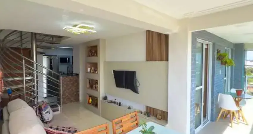 Cobertura duplex para venda em salvador, itapuã, 3 dormitórios, 2 suítes, 4 banheiros, 2 vagas
