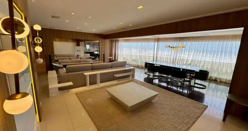 Apartamento mobiliado para venda em salvador, pituaçu, 4 dormitórios, 4 suítes, 5 banheiros, 4 vagas