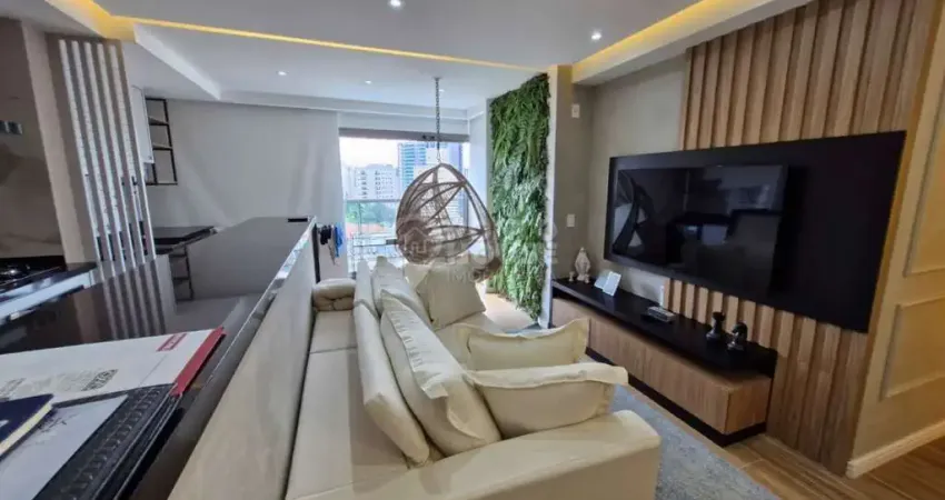 Apartamento mobiliado à venda na Vila Clementino com 2 suítes  e 1 vaga