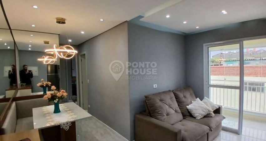 Apartamento à venda no bairro da Saúde, 2 quartos, 1 suíte, 1 vaga, sacada