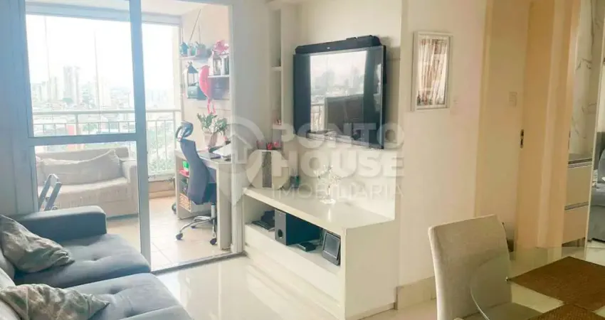 Apartamento para locação com 2 quartos (1 suíte), 2 banheiros e 1 vaga na saúde