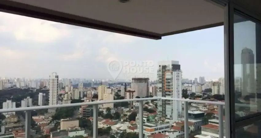 Studio mobiliado para locação na vila mariana com varanda, 1 dormitório e 1 sala