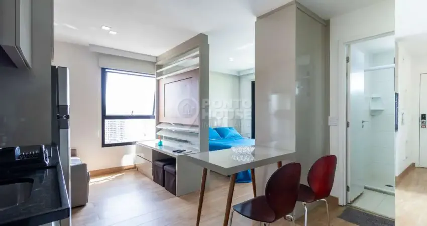 Studio Mobiliado para locação no bairro Campo Belo de 38m² e 1 dormitório