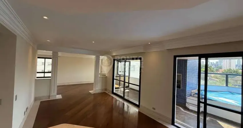Apartamento penthouse à venda e locação no Brooklin de 216m², 3 suítes e 3 vagas