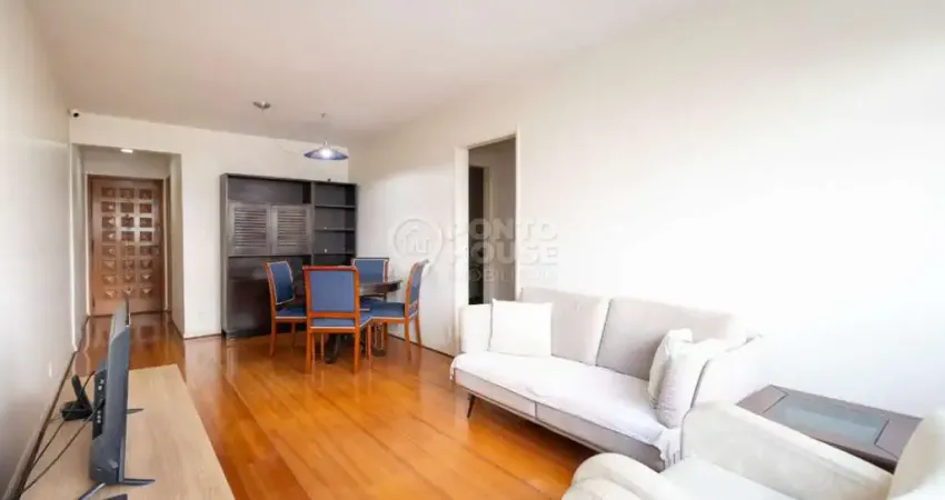 Apartamento à venda em Moema de 76m², 2 dormitórios, 2 banheiros e 1 vaga