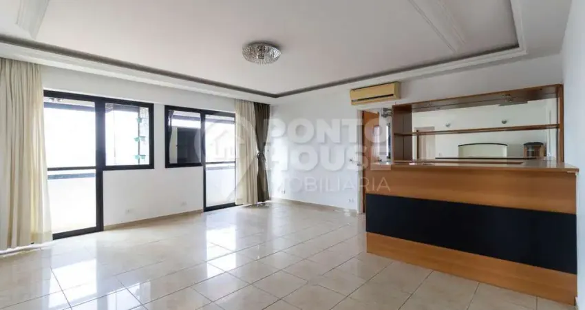 Apartamento á venda de 120m², 3 dormitórios, 2 varandas, 2 banheiros e 2 vagas