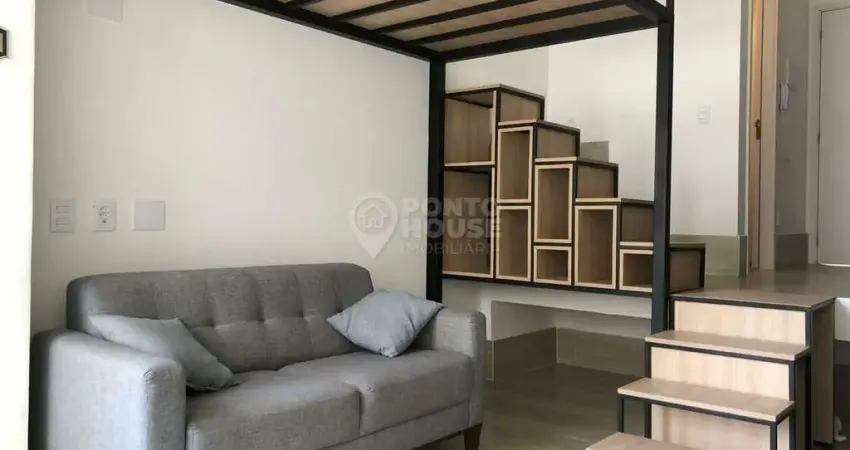 Studio novo mobiliado para venda e locação lazer completo  Metrô Santa Cruz.