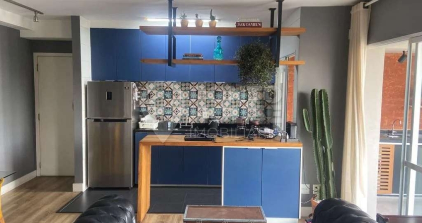 Apartamento para locação na Chácara Klabin, mobiliado com 1 dormitório e 1 vaga