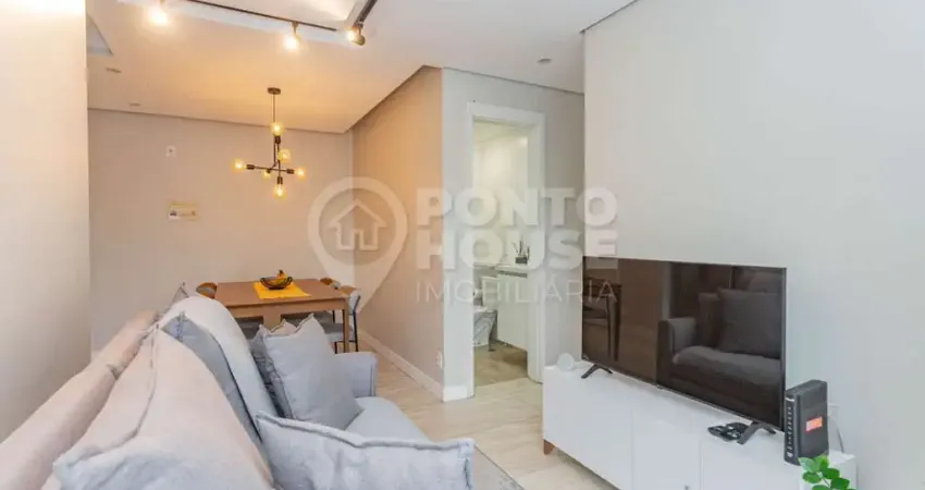 Apartamento à venda, bairro vila das mercês, 2 dormitórios, 1 suíte, varanda