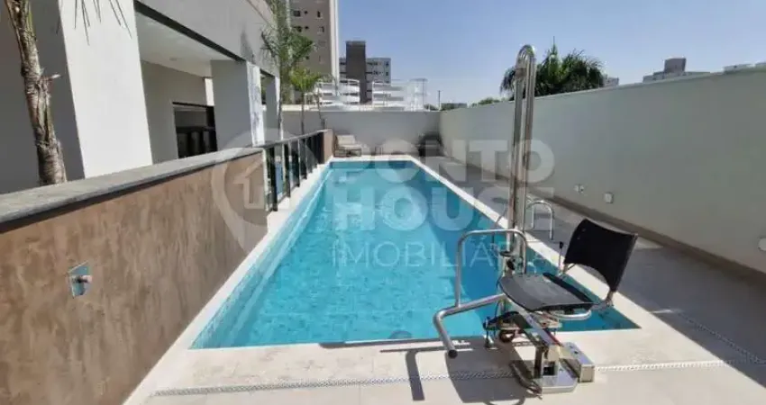 Apartamento studio para locação com 1 dormitório, 1 banheiro, 1 sala e 1 vaga