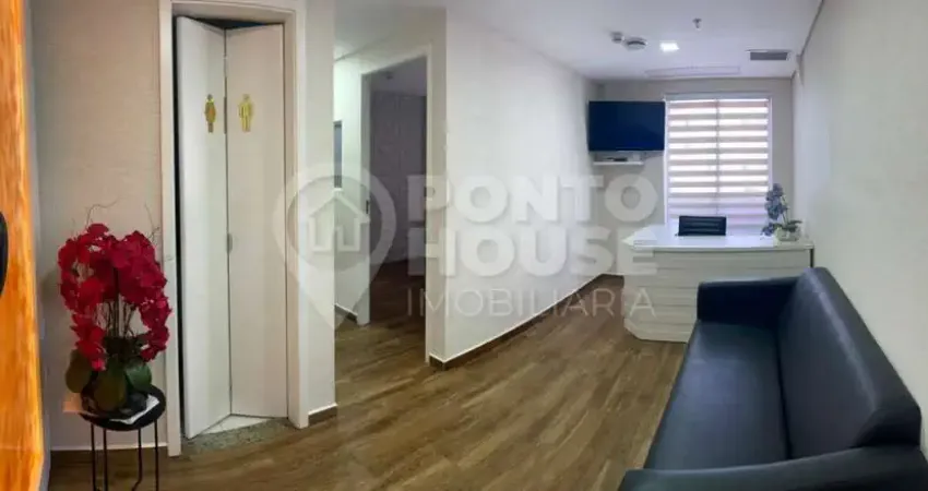 Sala comercial à venda no paraiso, próximo ao metrô, 67m², 5 ambientes e 2 vagas