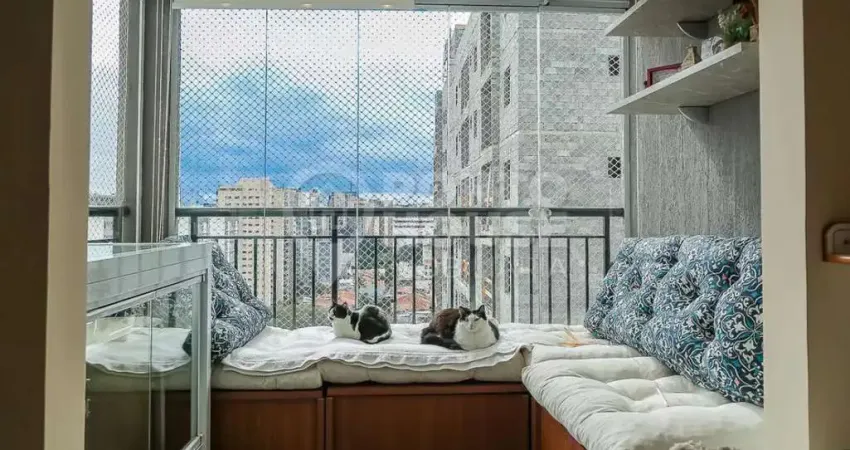 Apartamento à venda de 55 m², 2 dormitórios, suíte e 1 vaga em vila clementino