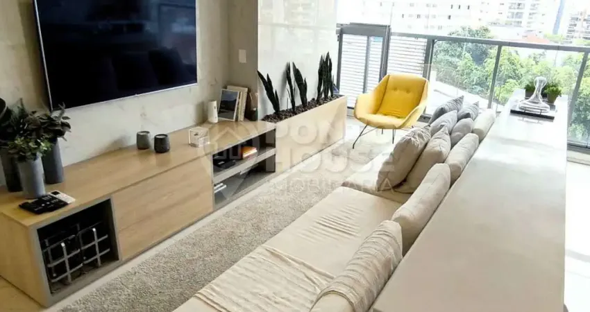 Apartamento à venda em mirandópolis 74 m², 2 suítes, lavabo e 1 vaga + depósito