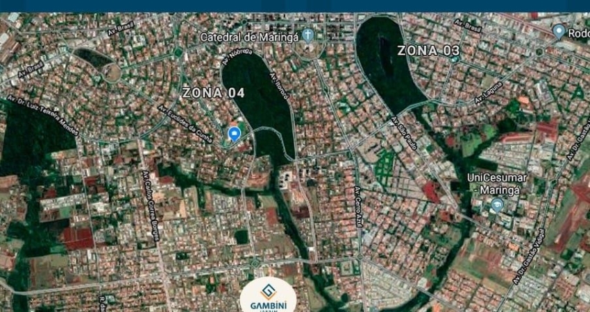 Terreno à venda na Avenida Joaquim Duarte Moleirinho, 1515, Jardim Gambini, Maringá