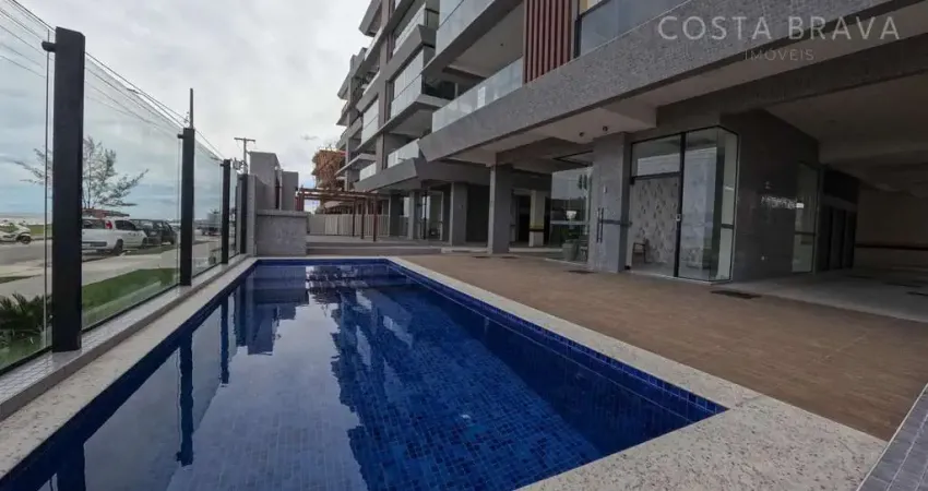 Cobertura pronta de frente para o mar no Balneário Marajó!