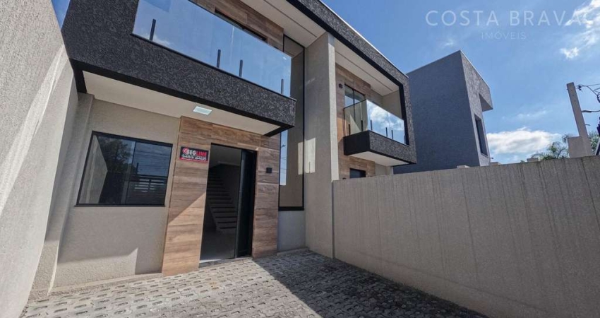 Sobrados novos com 3 suítes e excelente padrão de acabamento