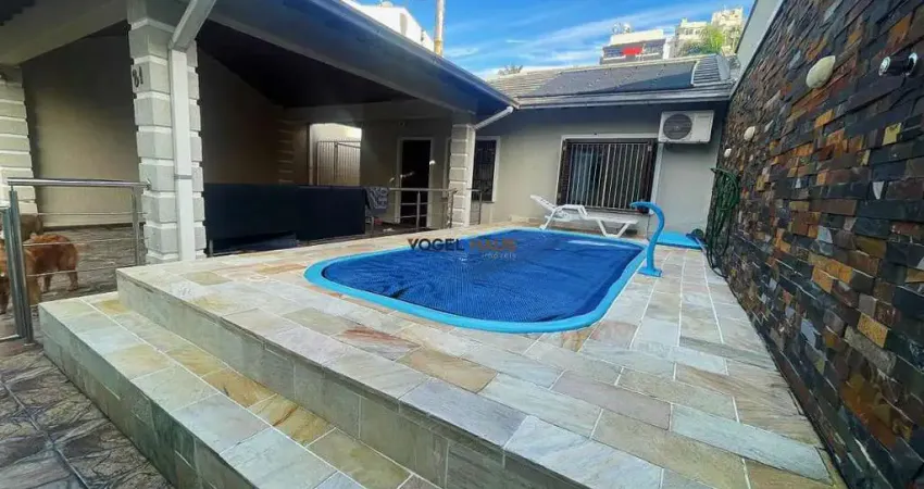 Casa semimobiliada térrea 03 dormitórios com casa auxiliar 02 dormitórios em canoas|bairro centro