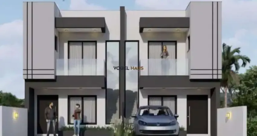 Sobrado em construção 03 dormitórios em canoas | bairro mont serrat